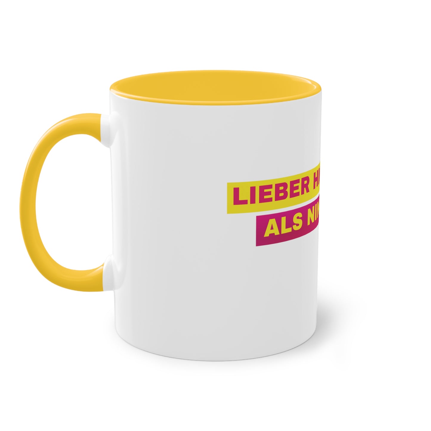 LIEBER HIGH LIFE ALS NINE TO FIVE TASSE