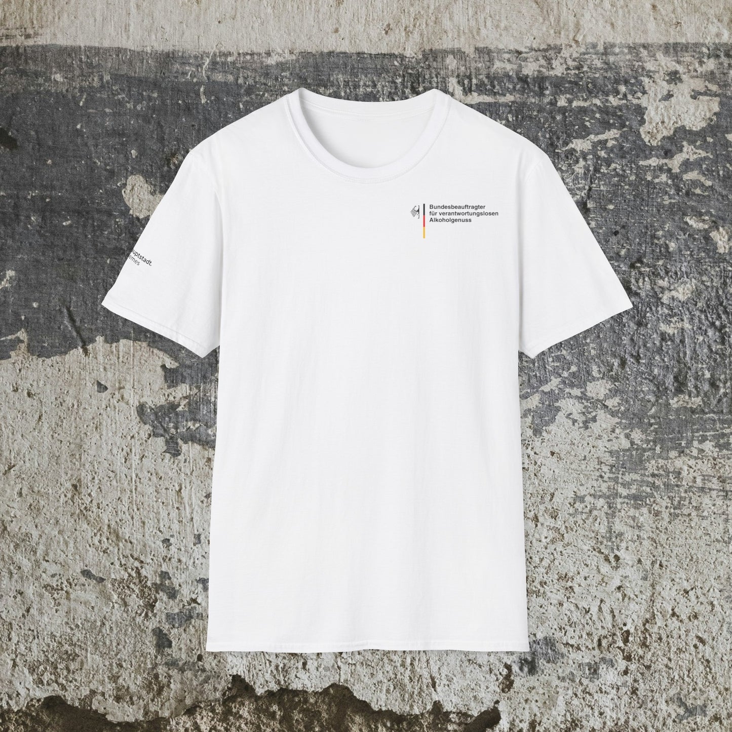 Bundesbeauftragter für verantwortungslosen Alkoholgenuss Premium-Shirt by hauptstadt.memes