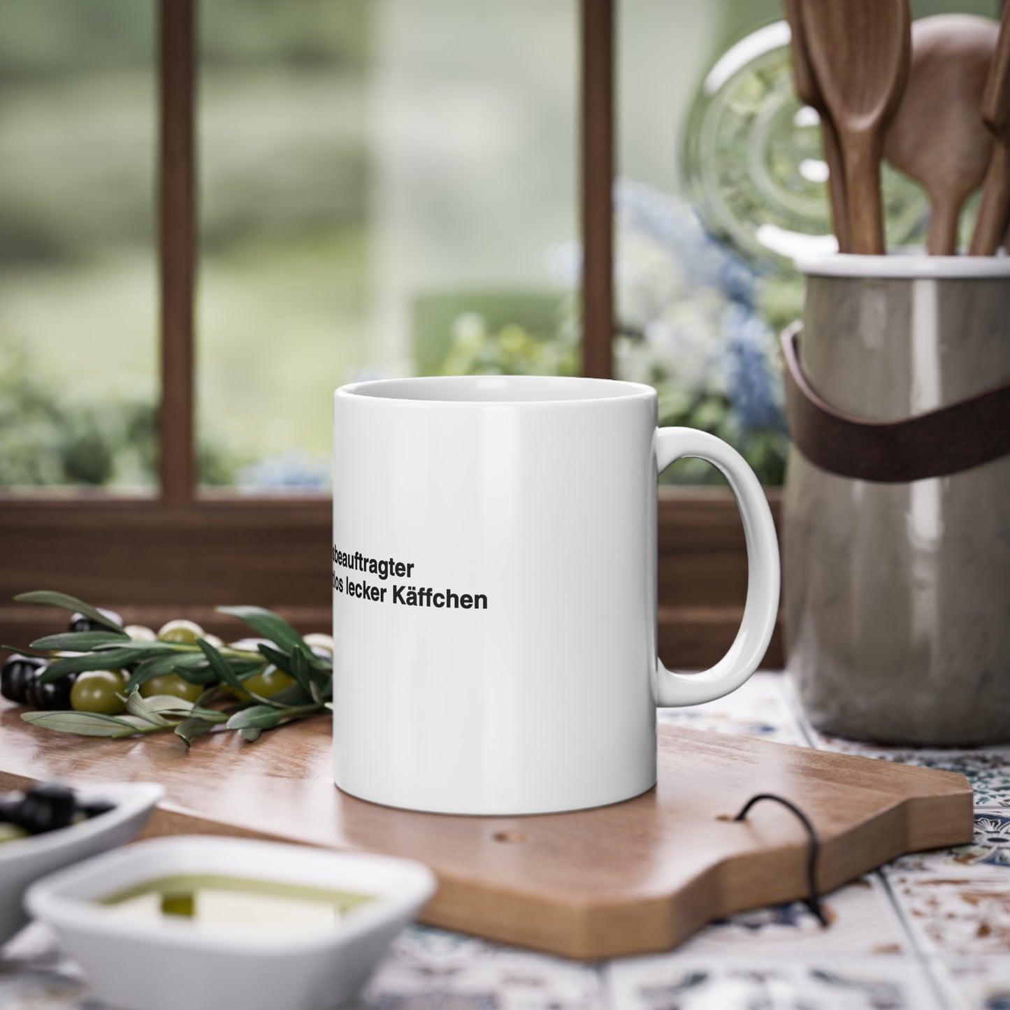 Bundesbeauftragter für gottlos lecker Käffchen Tasse
