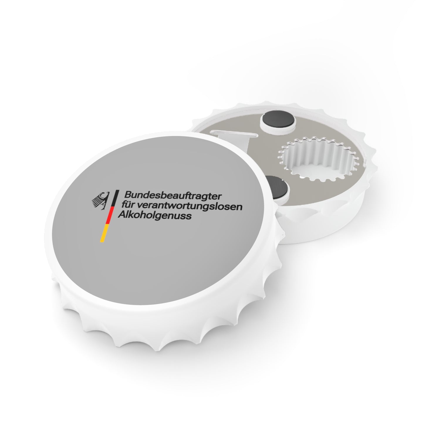 Flaschenöffner magnetisch verantwortungsloser Alkoholgenuss by hauptstadt.memes