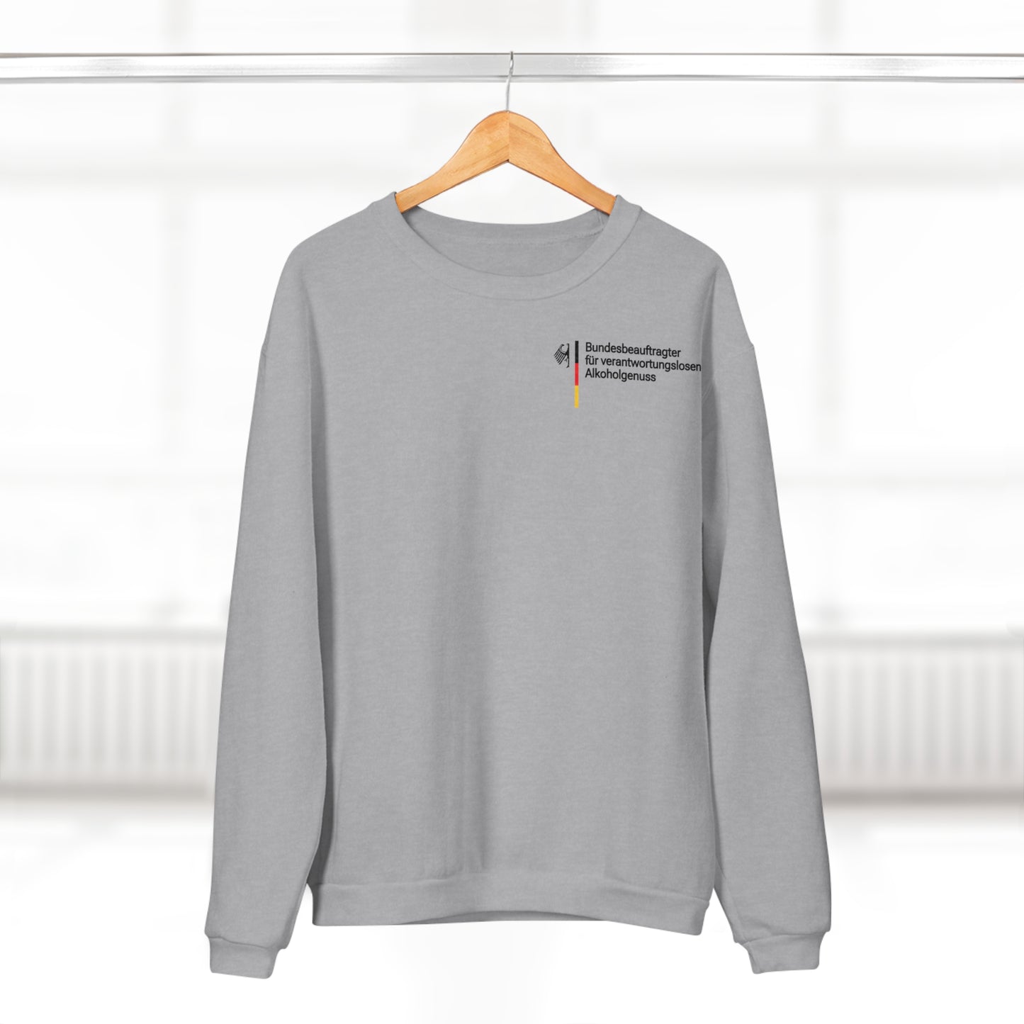 Bundesbeauftragter für verantwortungslosen Alkoholgenuss BIO-PULLOVER by hauptstadt.memes